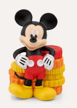 Mickey Maus, Plastikfigur, Geldstapel, Rote Hose, Gelbe Schuhe