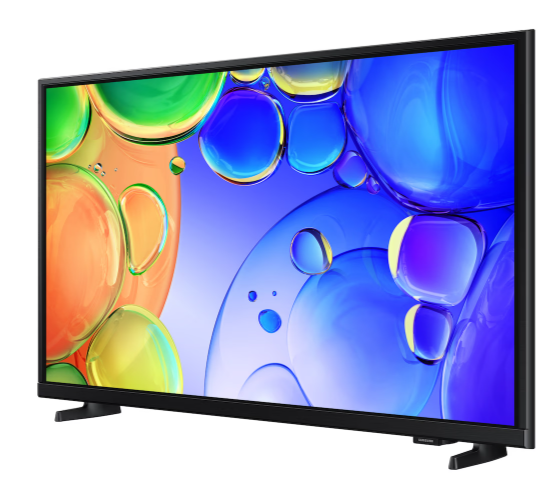 Fernseher, LCD, LED, Smart-TV, schwarzer Rahmen