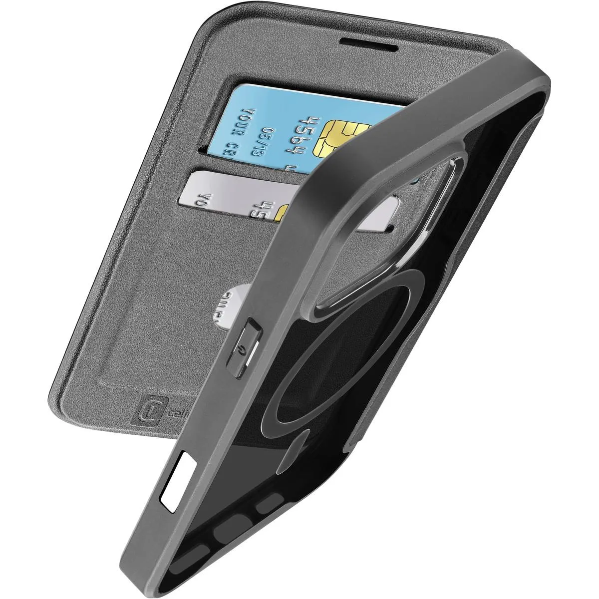 Handyhülle, Kartenfach, Kreditkarte, Brieftaschenhülle, Ständer-Funktion
