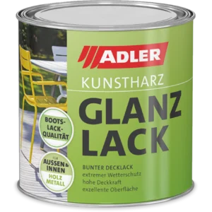 Kunstharz Glanzlack RAL9005, tiefschwarz, 375ml 452300900537