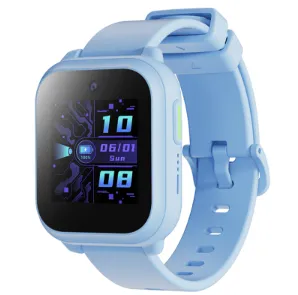 Smartwatch, _DISPLAY, blauer armband, quadratischer bildschirm, Fitness-Uhr