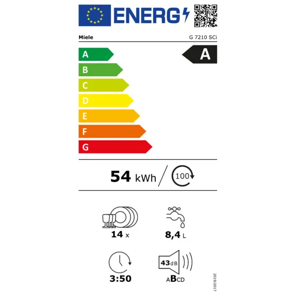 elektrizität, Kühlschrank, Energieeffizienz, 54 kWh, Speicherkapazität 8,4 L