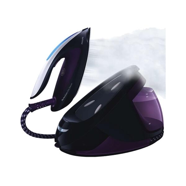 Dampfbügeleisen, Dampfbügeleisen, lila, Kabel, glänzend