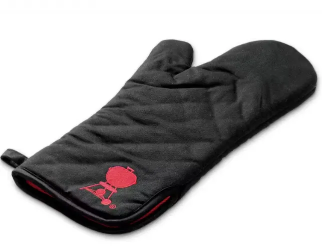 topflappen, Handschuh, schwarz, baumwolle, gequiltet