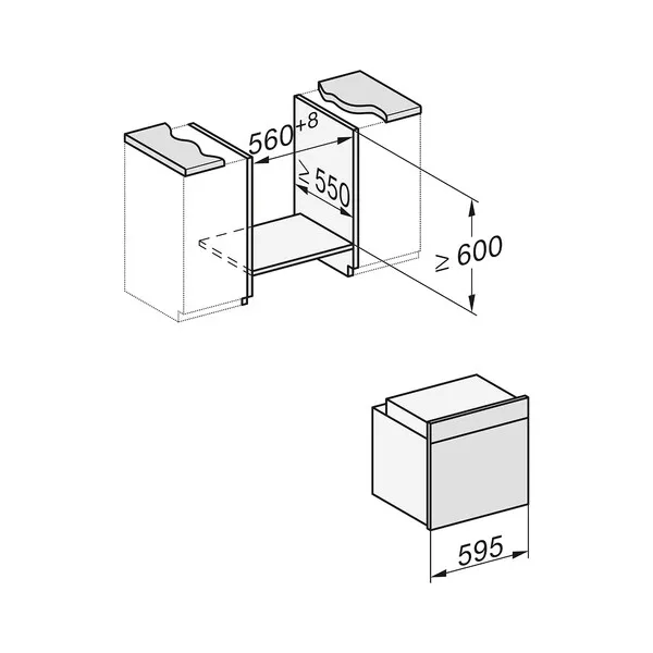 Miele EB- Herdset H 2457 I + KM 7061 FR