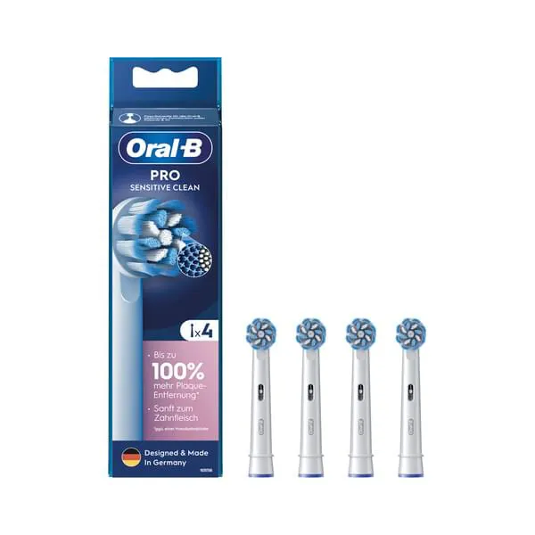 Elektrische-Zahnbürste, rotierende-Bürstenköpfe, Oral-B, sensitiver-Reinigung, Batteriebetrieben