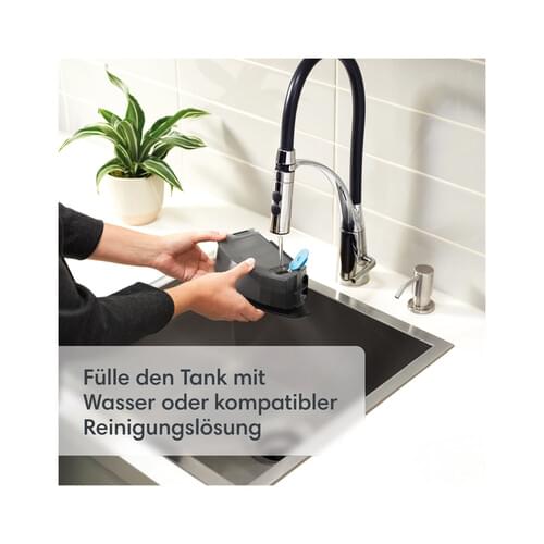 Sinken, Waschbeckenhahn, Pflanze