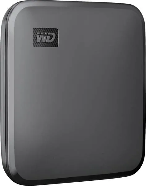 externes Festplattenlaufwerk, 2,5 Zoll, portabel, Metallgehäuse, schwarz