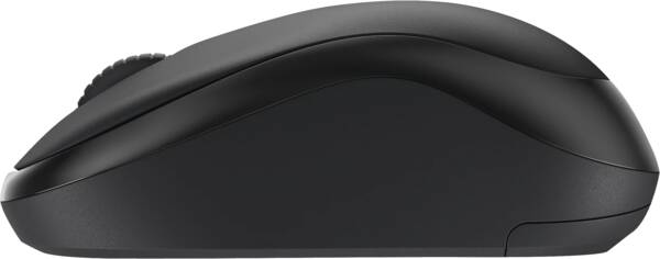 Computermaus, kabellose Maus, optischer Sensor, Bildlauf, dunkelgrau