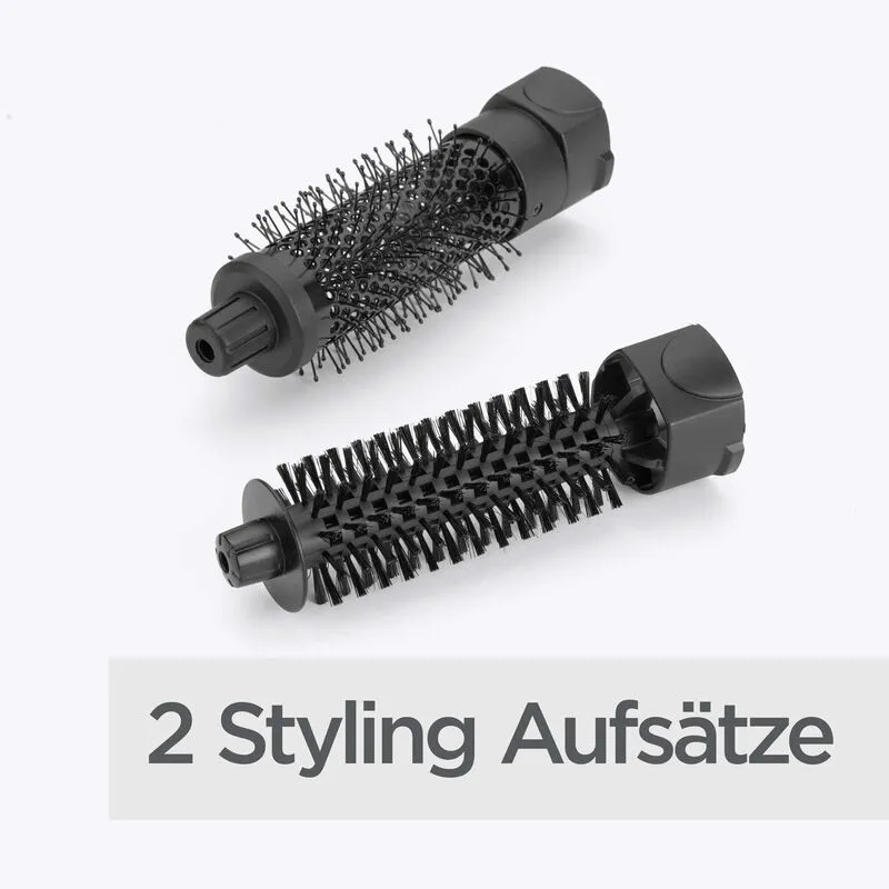 Haarbürste, Rundbürste, Stylingzubehör, zwei Bürsten,  Lockenbürste