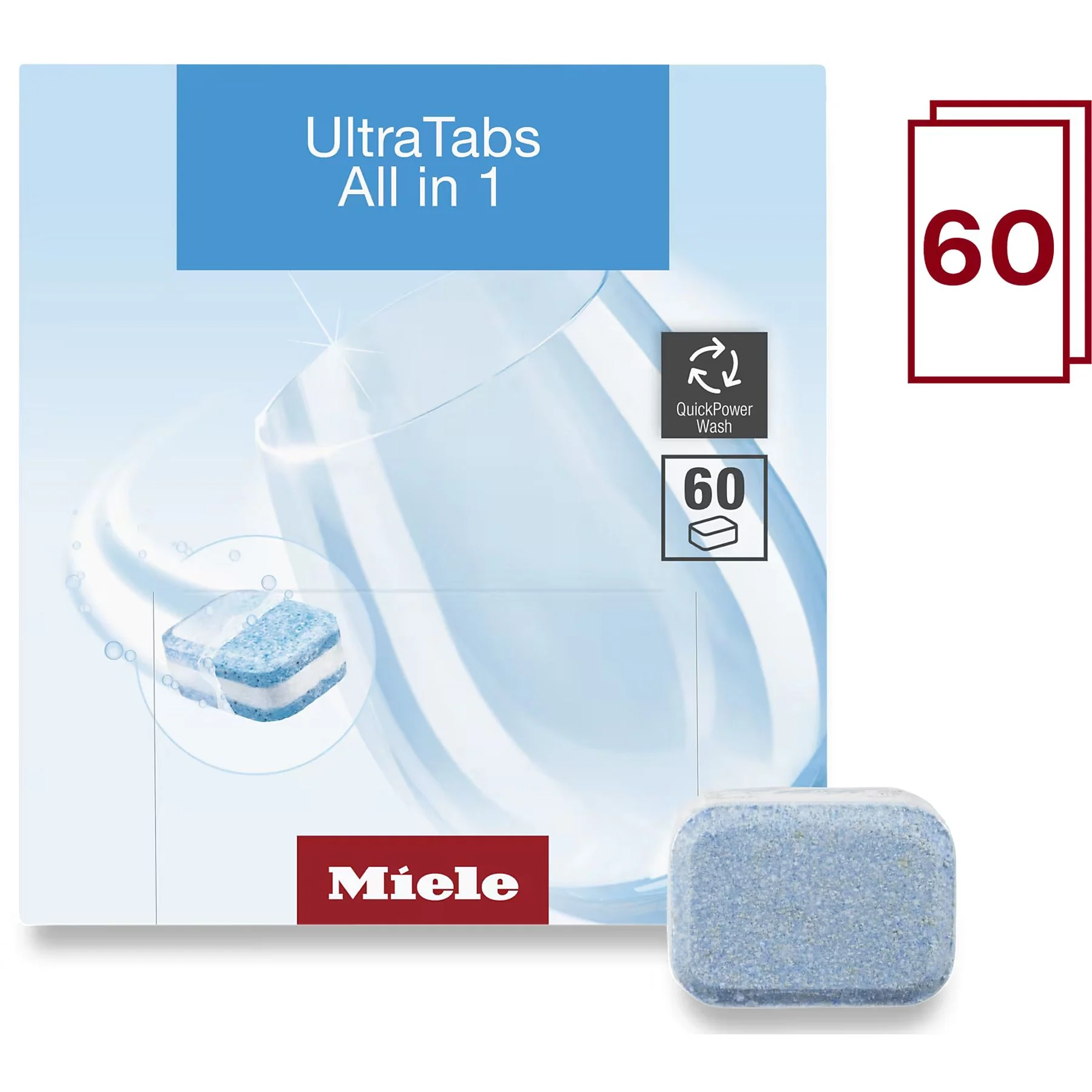 Miele UltraTabs All in 1 60 Stück