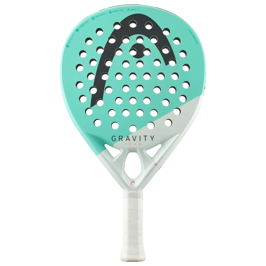 Schläger, Padel-Schläger, Grün, Hohlmuster, Grip