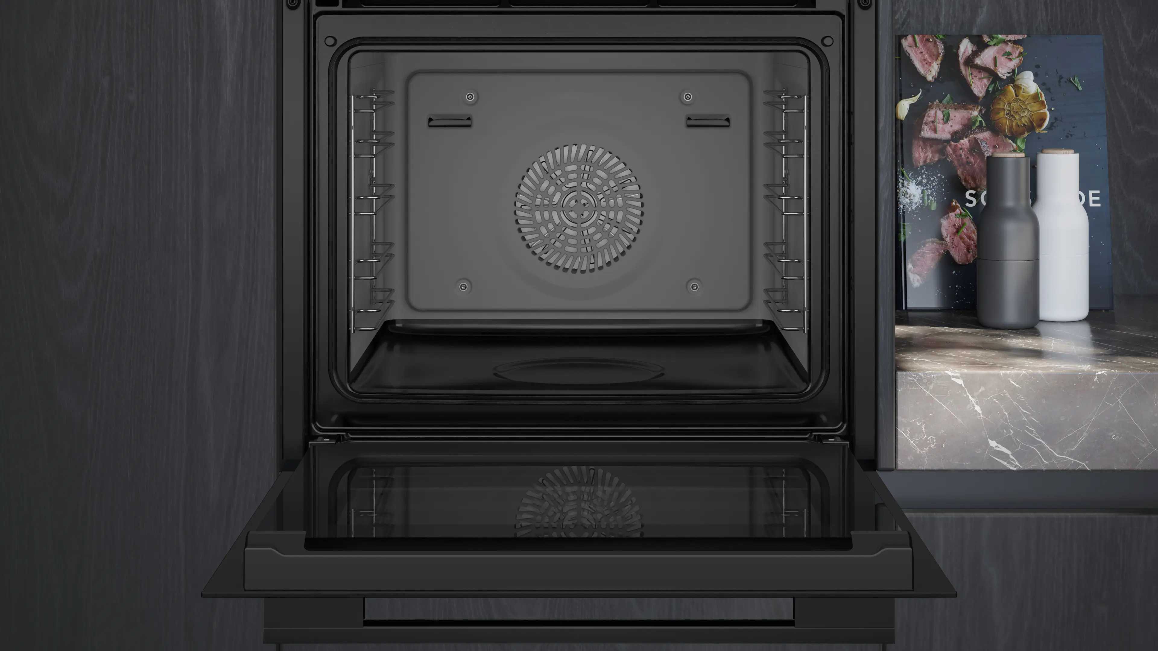 HS758G3B1 + HZ638D00 Siemens Dampfbackofen +Teleskopüberausz.