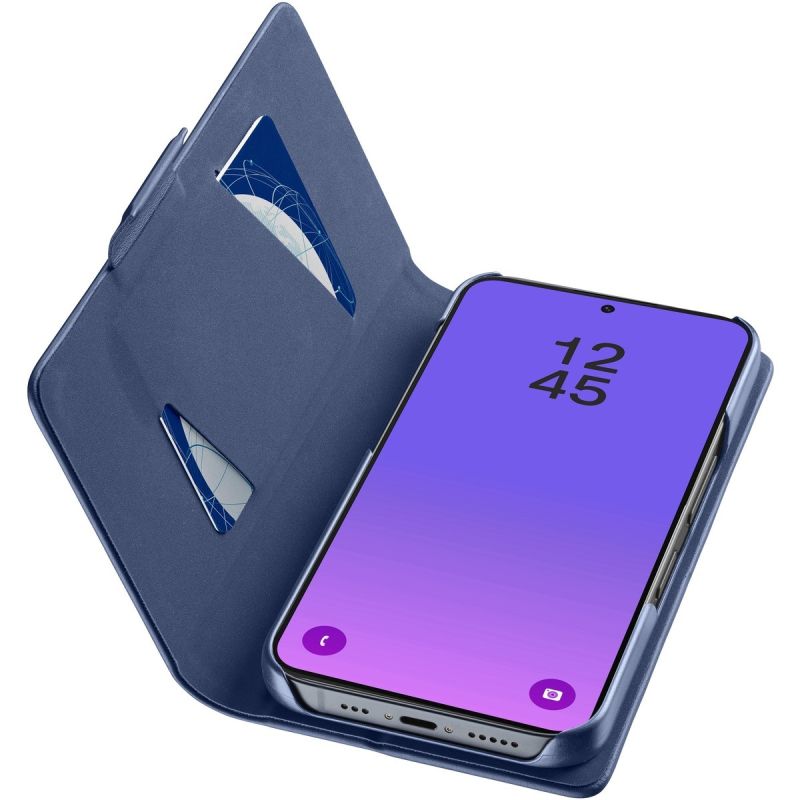 Handyhülle, Brieftaschenhülle, Blau, Klapphülle, Kartenfächer