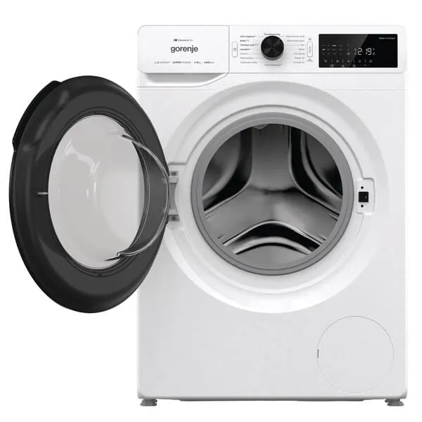 Waschmaschine, Frontlader, Weiß, Trommel, Glas-tür