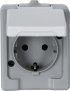 100648007 AP-FR Steckdose1f.grau