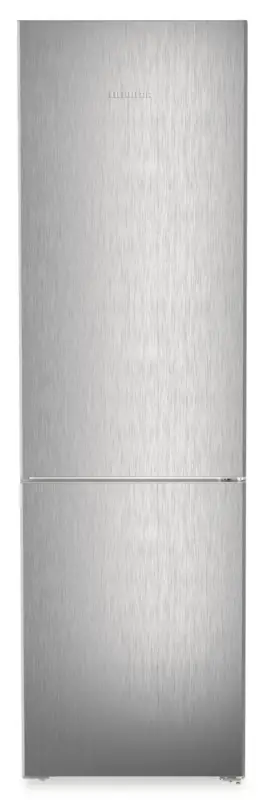 kühlschrank, silber, brushed metal, oberer freezer, gerät