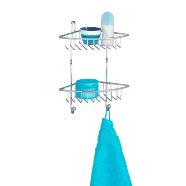 16820100 Badeckregal Milano 2 Etagen