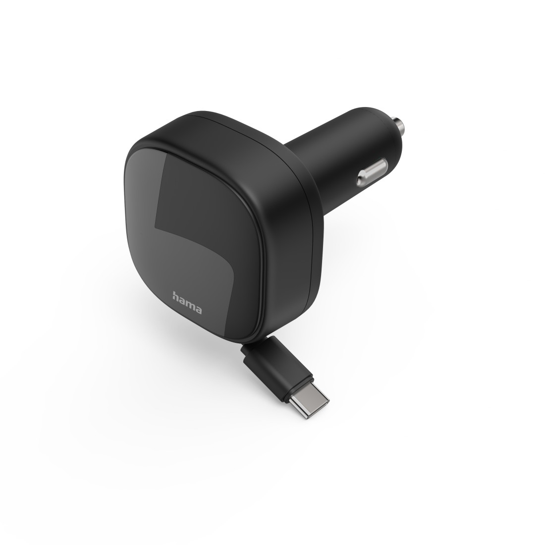 autoladestation, USB-C, PD-Ladegerät, Wandadapter, schwarz
