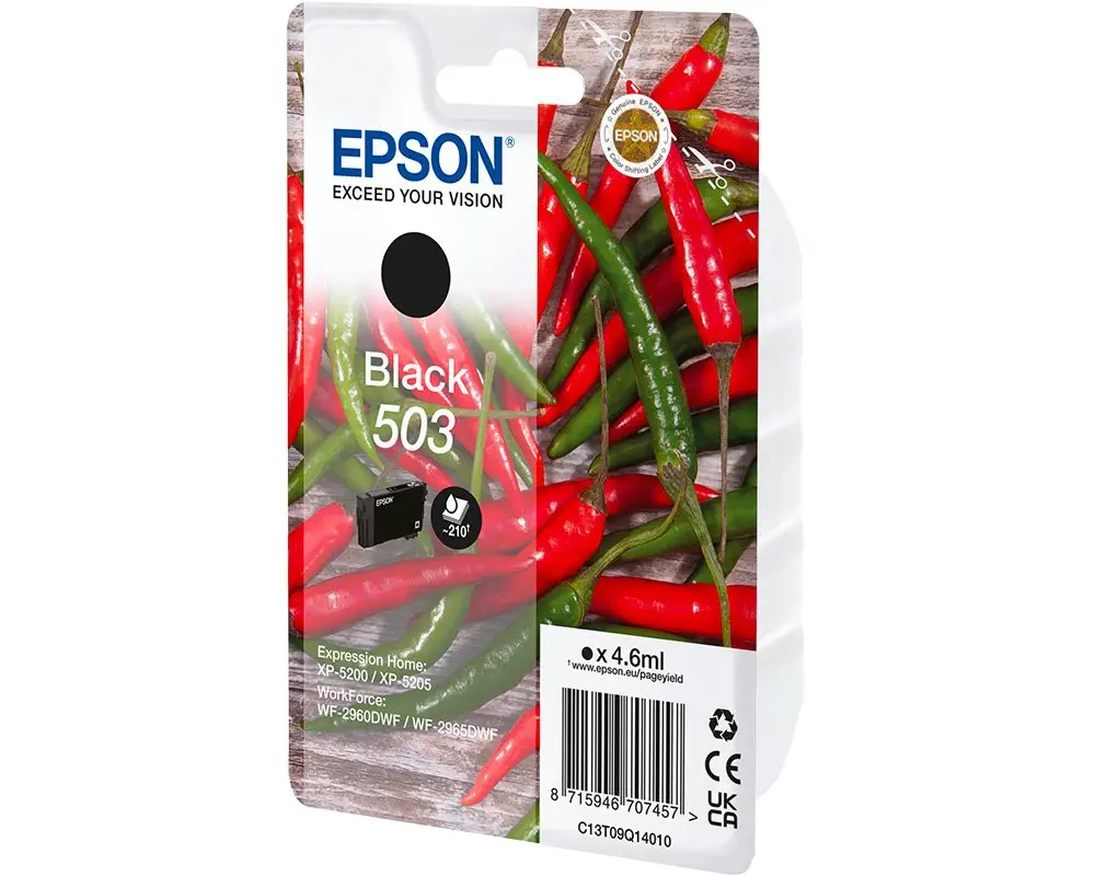 Epson Singlepack Ink. Nr. 503 black