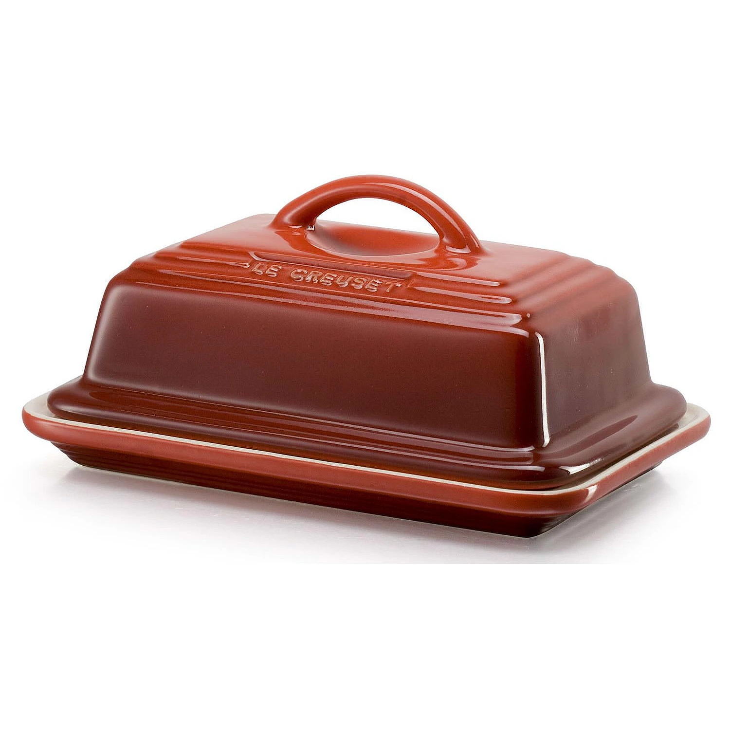 Le Creuset Butterdose kirschrot