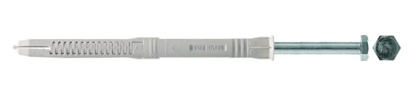 Toggle-Bolt, Ausdehungsbolzen, Wandanker, Trockenbauanker, Metall-Schraubenkopf