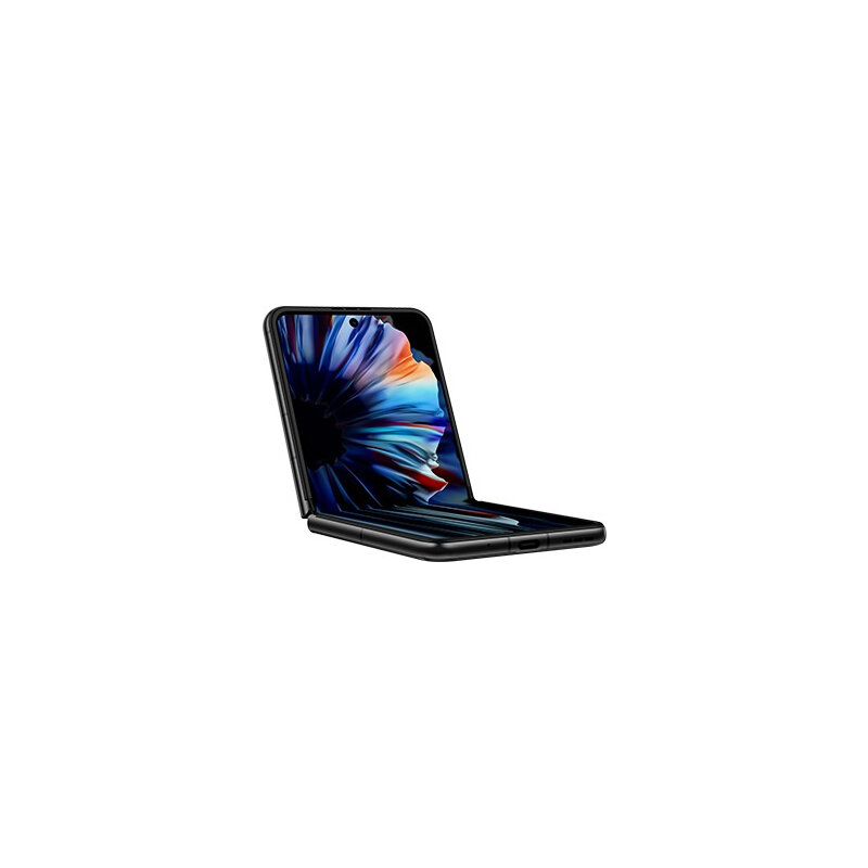 Faltbares Smartphone, Klappdesign, Touchscreen-Display, Schwarz