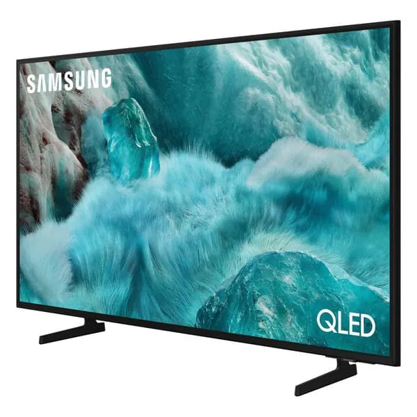 Fernseher, LED, QLED, Schwarz, Rahmenlos?