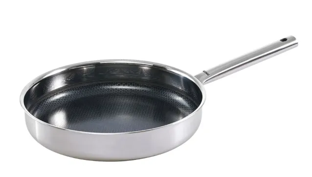 Pfannen, Bratpfanne, Edelstahl, Antihaft, Pfannenhenkel