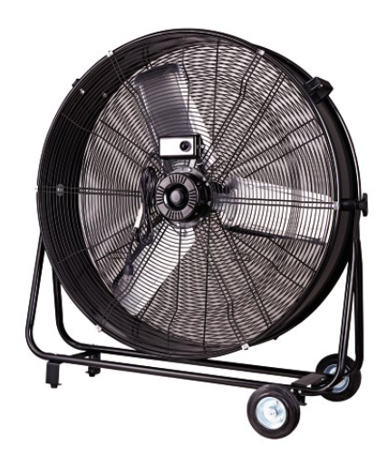 Industriefan, großer Ventilator, aufhängbarer Ventilator, Außenventilator, Propellerventilator