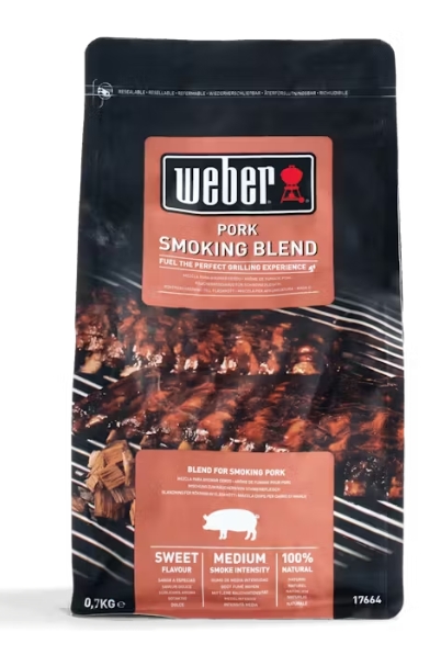 Schwein, Rauchmischung, Grillgewürz, Barbecue, geräuchertes Fleisch