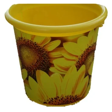 10125500-Teko-Plastic Eimer 10Lit. Diverse Dekore