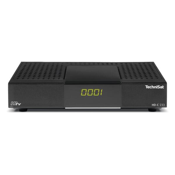 Satelliten-Receiver, HDTV-Tuner, Set-Top-Box, digitale Anzeige, TechniSat HD-C 233