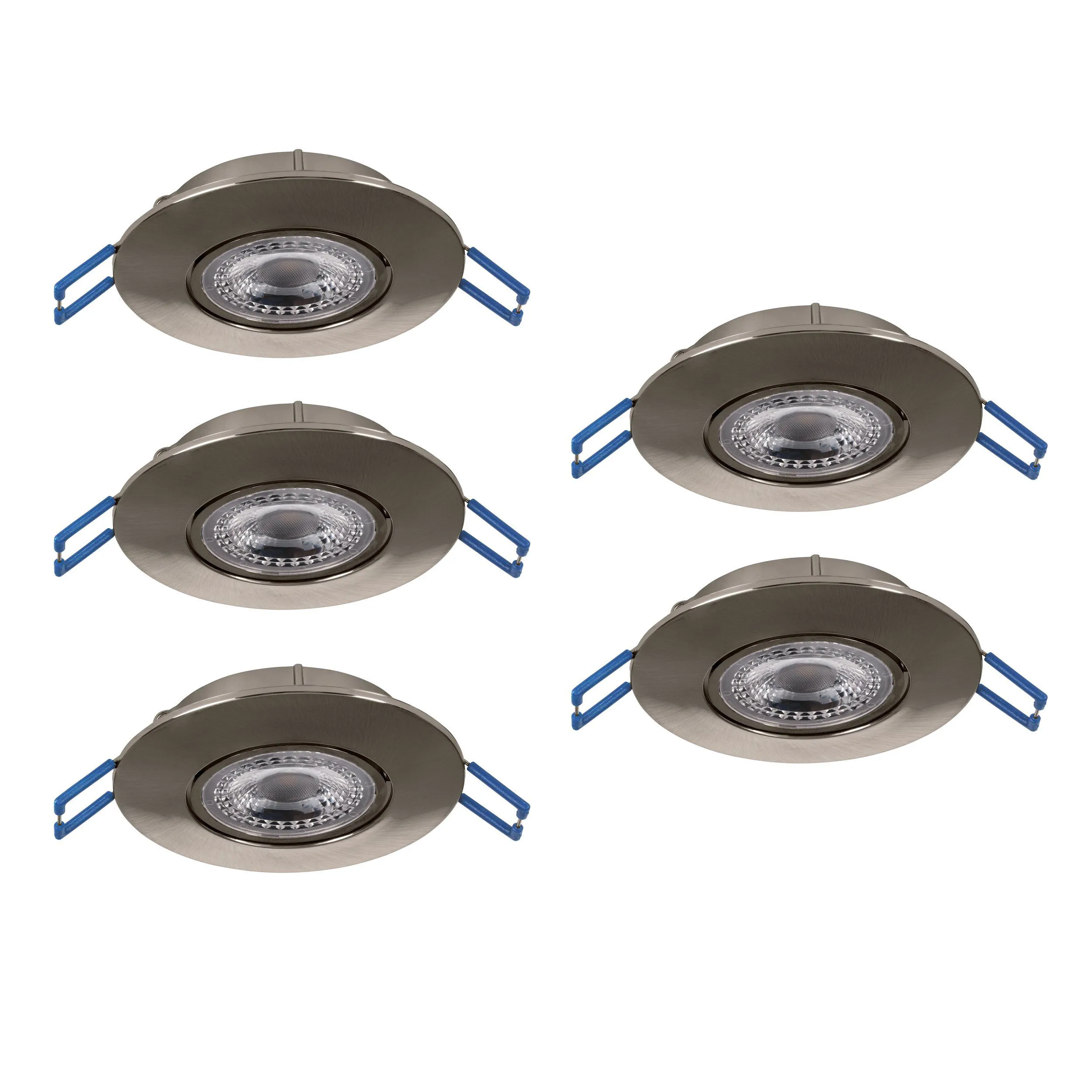 einbaustrahler, downlight, LED, metall, rund