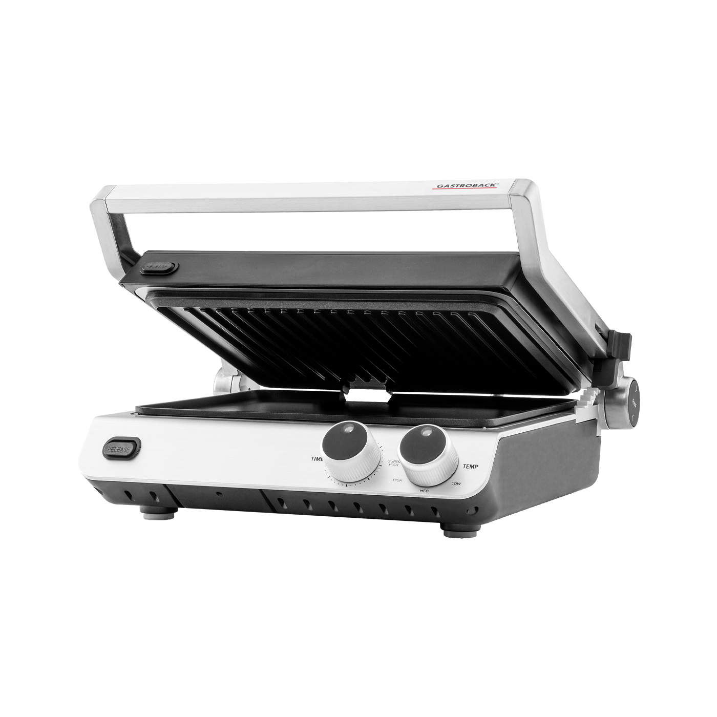 Gastroback Design BBQ Pro Kontaktgriller/Plattengriller