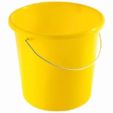 Teko 10125803 Eimer, Kunst. gelb, 5l