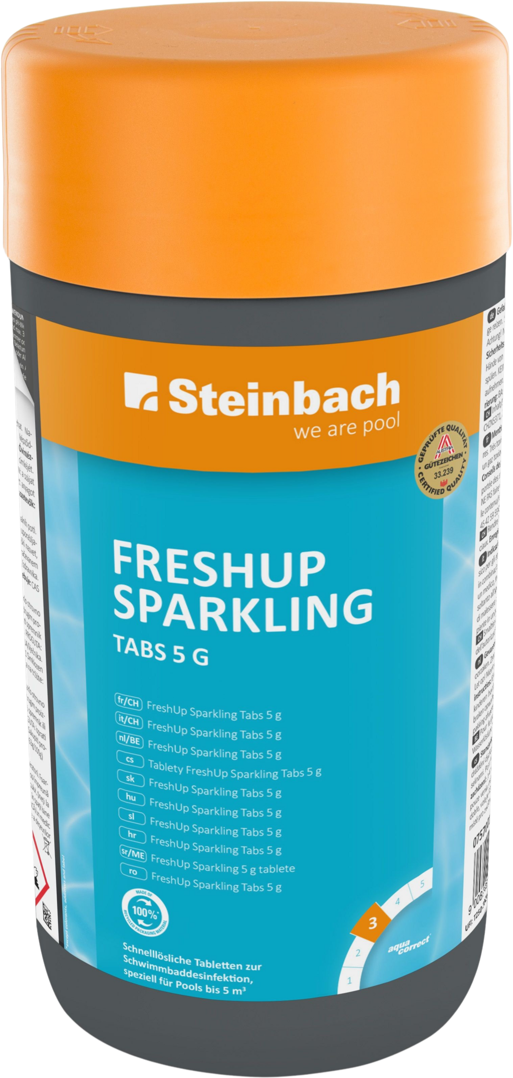 Steinbach 0757001TV08 FreshUp Sparkling 5g, 1kg