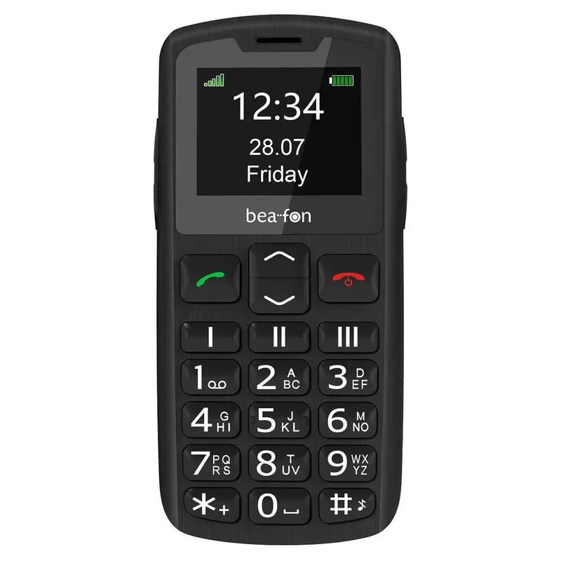 Handy, Zweittelefon, Ziffernblock, kleine Anzeige, beafon Marke