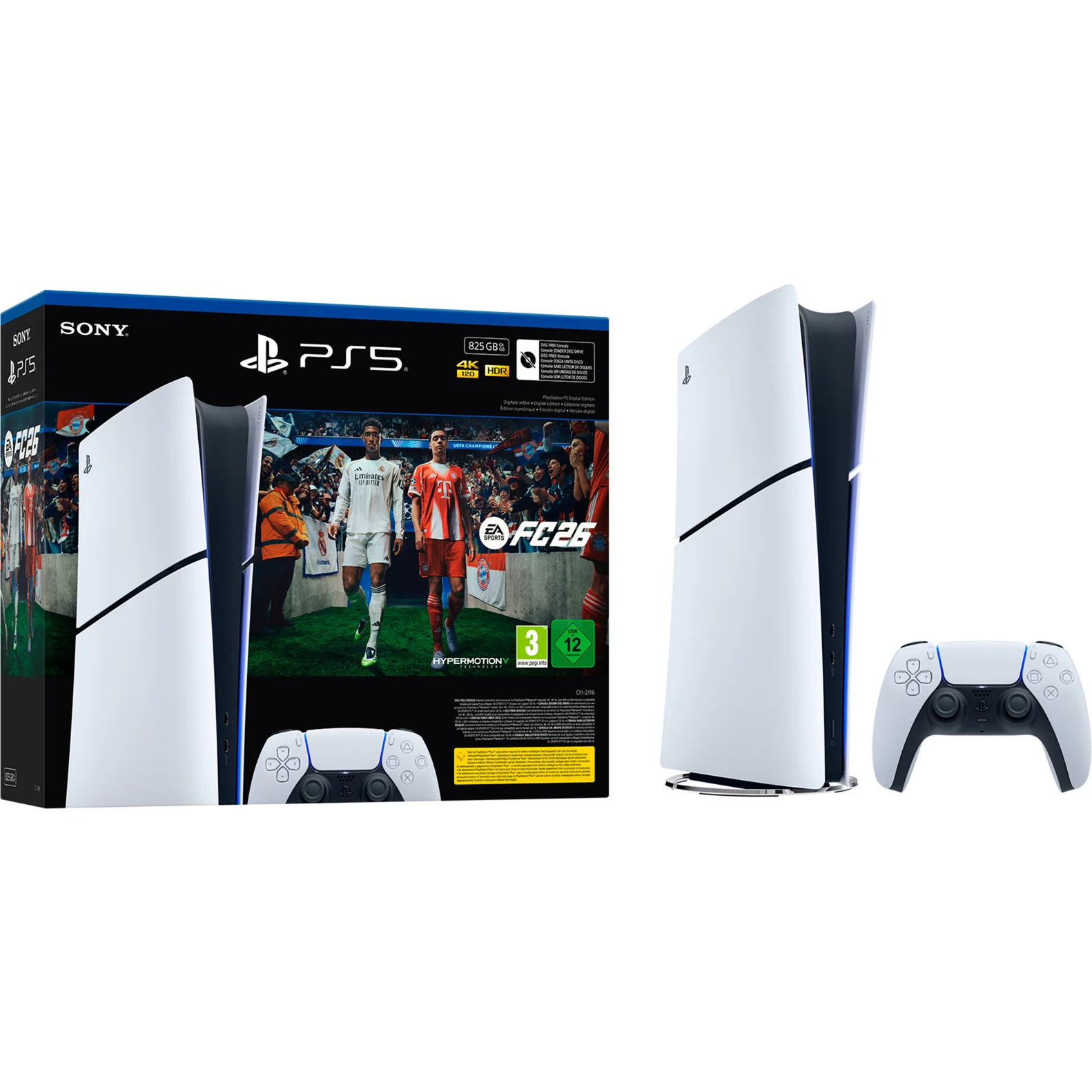 Playstation PS5 Digital Silim - EA Sports FC 26 Bundle