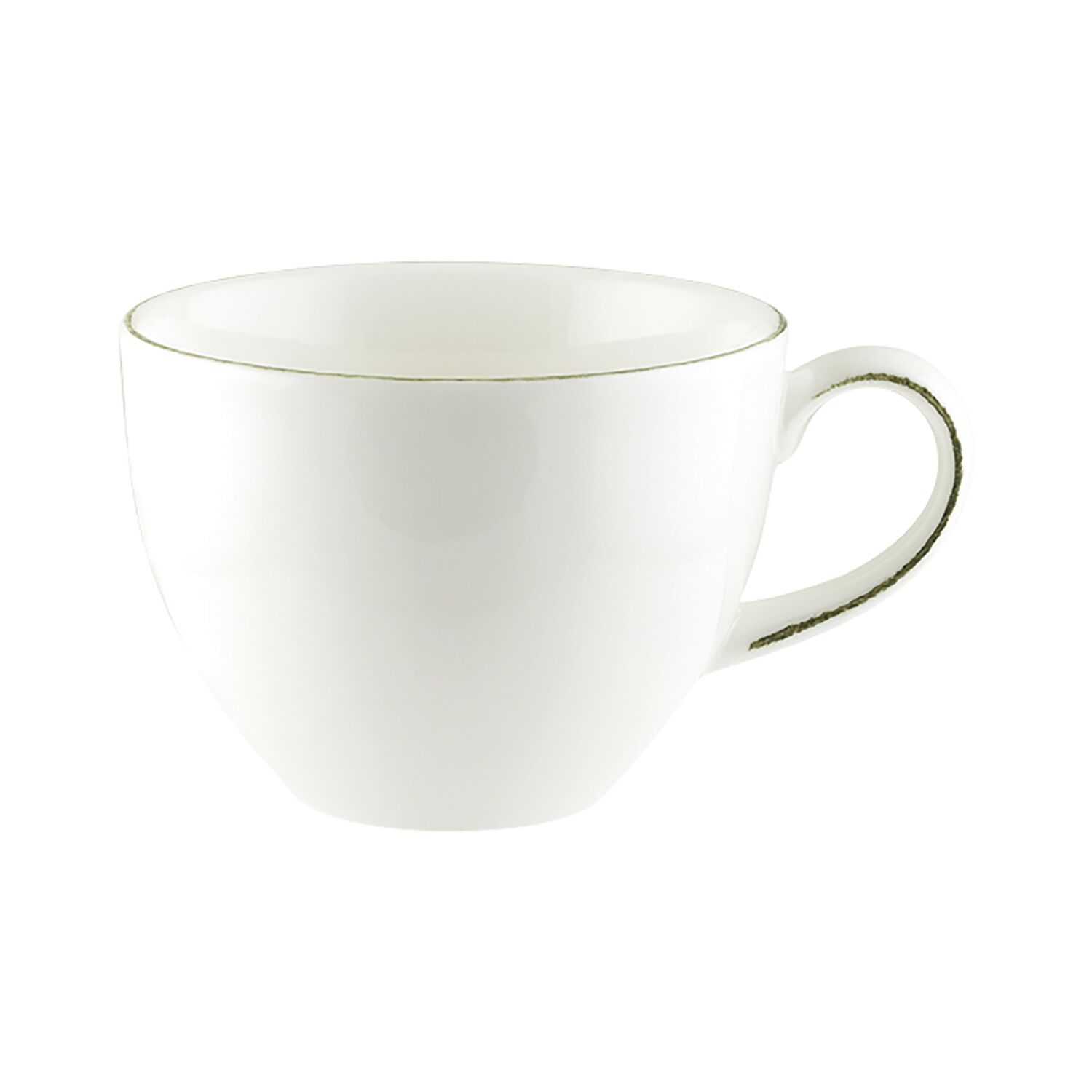 Tasse, Becher, weiß, Keramik, Griff