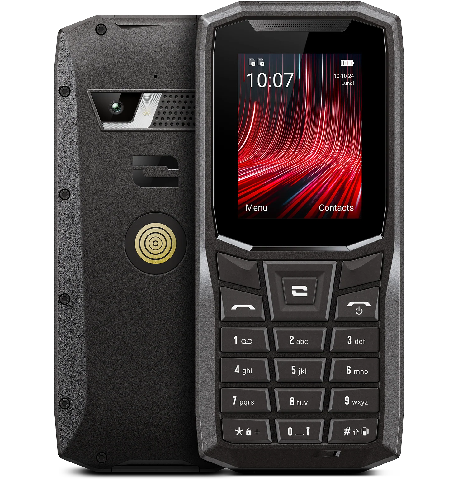 robuste Telefon, Phablet, Klartext-Tastatur, Vorderes Display, Kamera