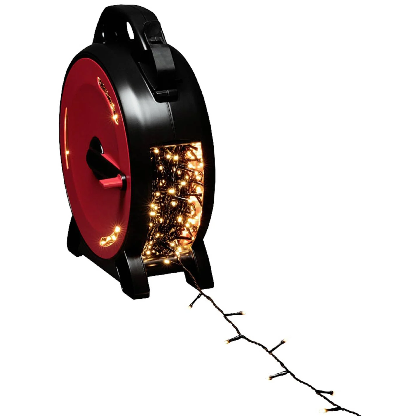 3839-107 LED Licherterkette mit Aufroller