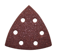 Schleifpapier, Schleifpad, abrasiv, sandpapier, dreieckige Form