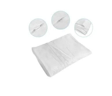 Polyester, Kissenbezug, weiß, Reißverschluss, Satz zu 2