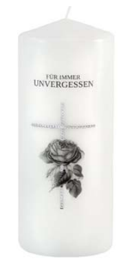Flasche, Kerze