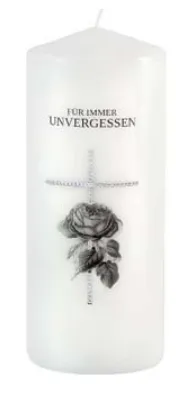 Flasche, Kerze