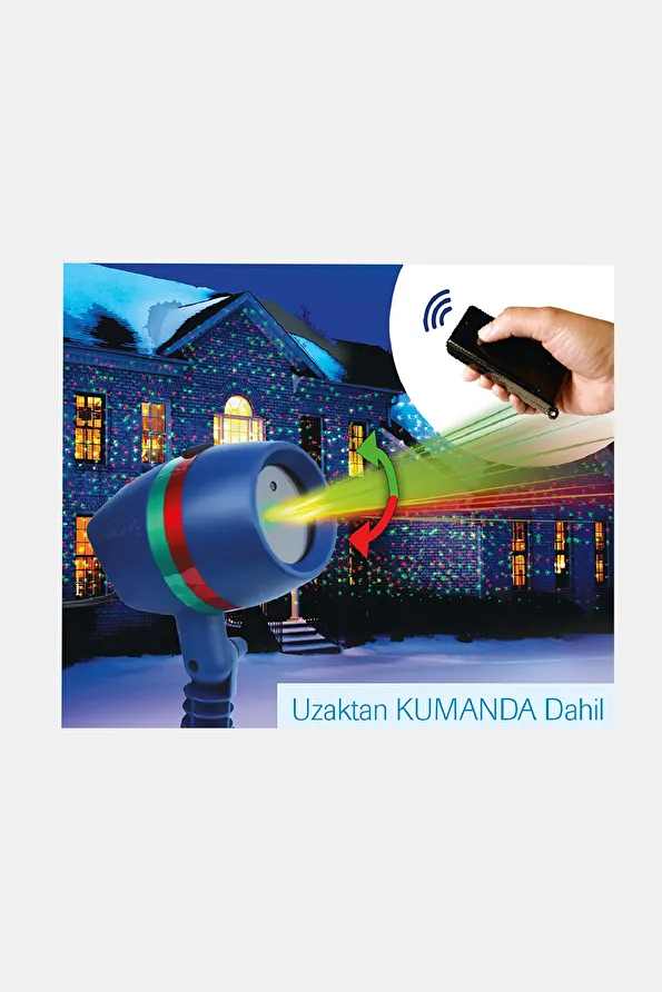 Star Shower Motion Laserlicht inkl. Fernbedienung