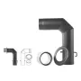 Winkelbogenset (600x450) 2mm senotherm UHT-Hydro d:120mm (Winkelbogen+Doppelwandfutter+Rosette)
