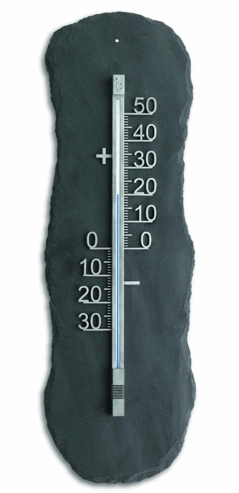 TFA 107425 Thermometer Schieferplatte 19x60cm