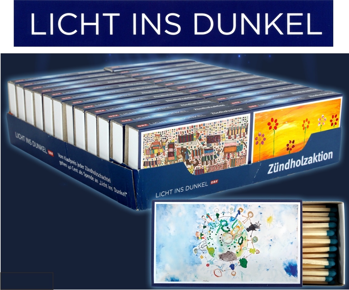 Riesenzünder "Licht ins Dunkel" 24